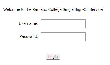 ramapo college email login